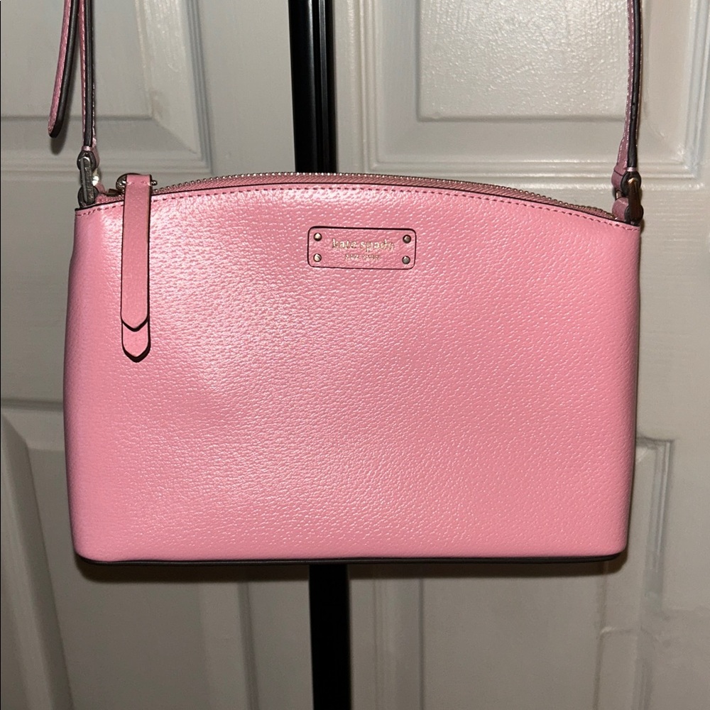 Kate Spade ♠️ Blush Pink Leather Crossbody Bag, NWOT!